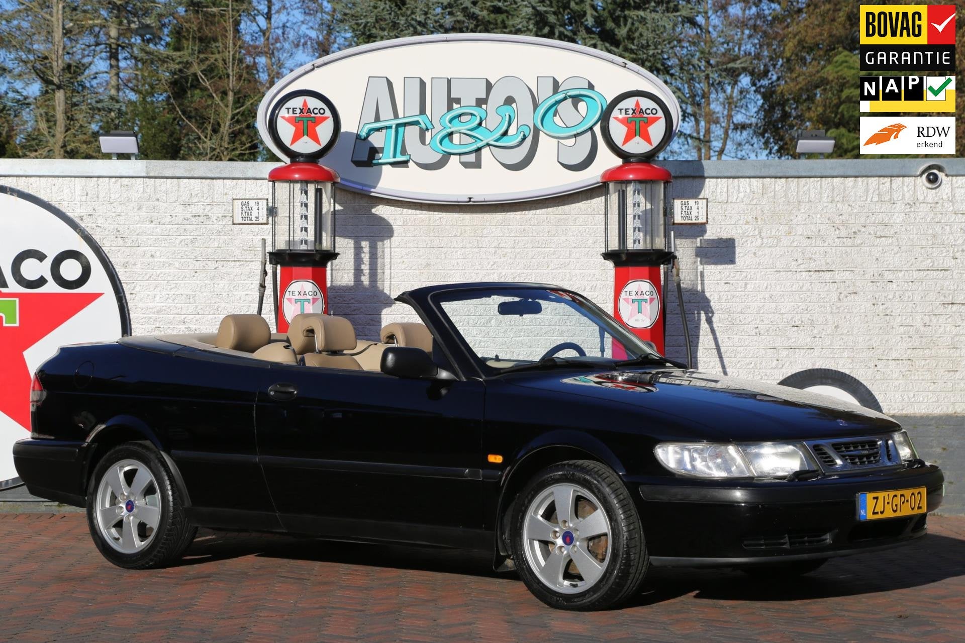 Saab 9-3 Cabrio 2.0 S Cabriolet + NAP NL-auto Blijvende Youn, Gebruikt, 4 cilinders, Cabriolet, 4 stoelen
