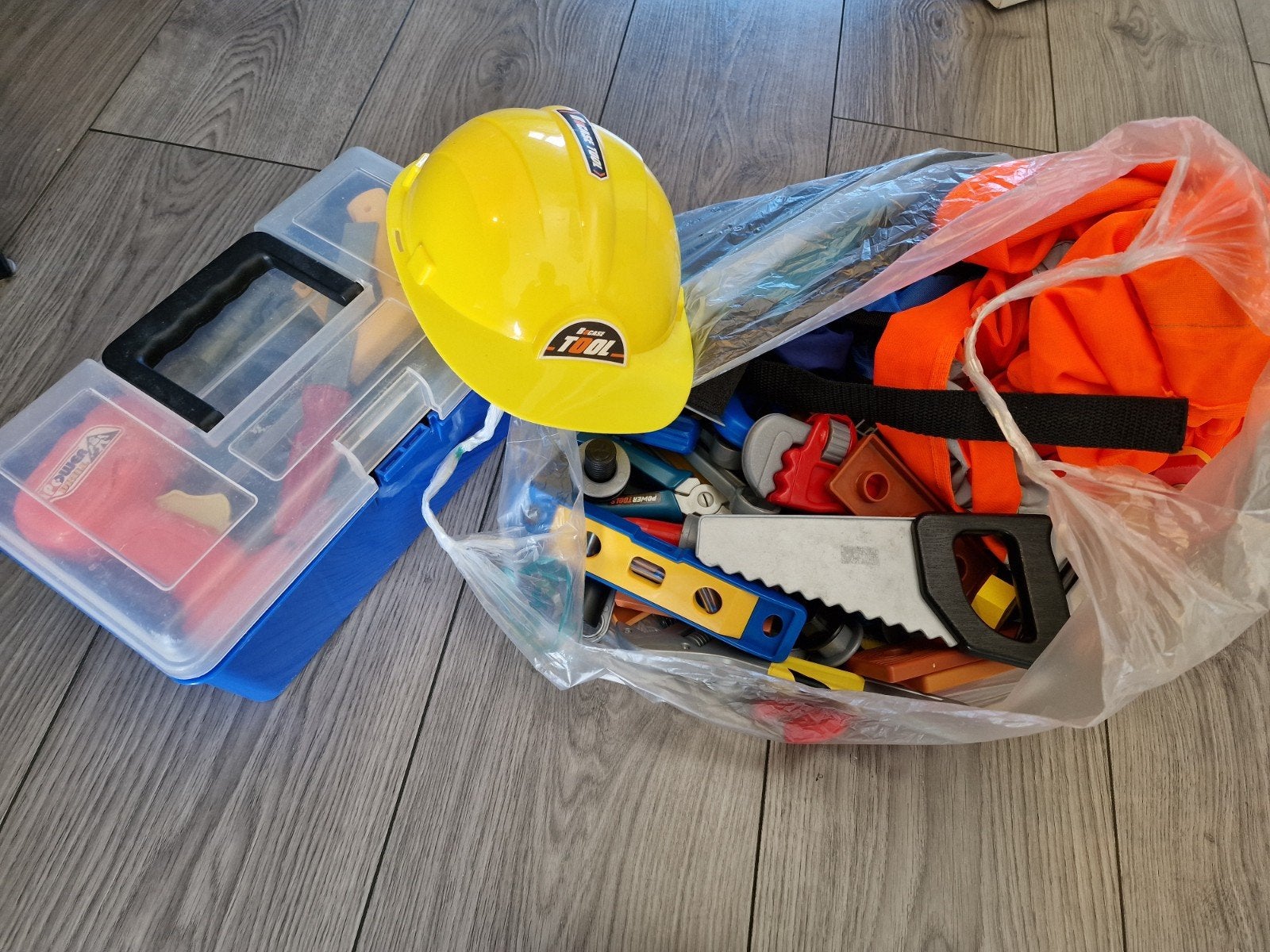 Diverse plastic bouwgereedschap, Kinderen en Baby's, Ophalen, Jongen of Meisje