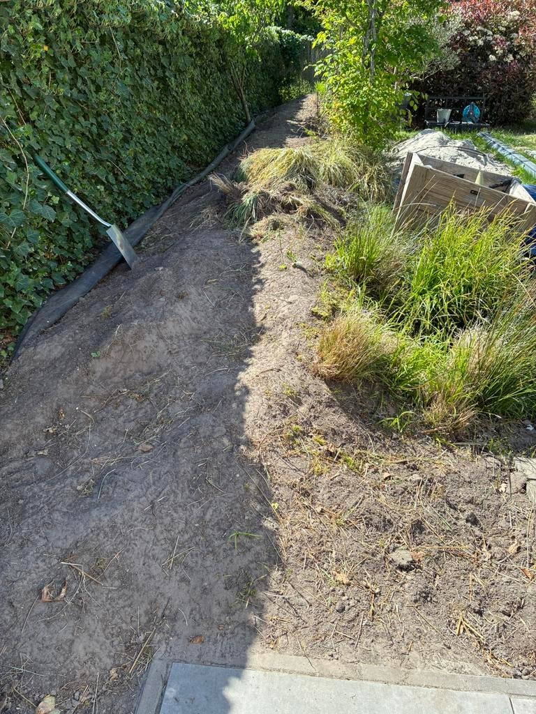 Zwarte grond, gratis afhalen Tilburg, Tuin en Terras, Ophalen of Verzenden, Ophoogzand