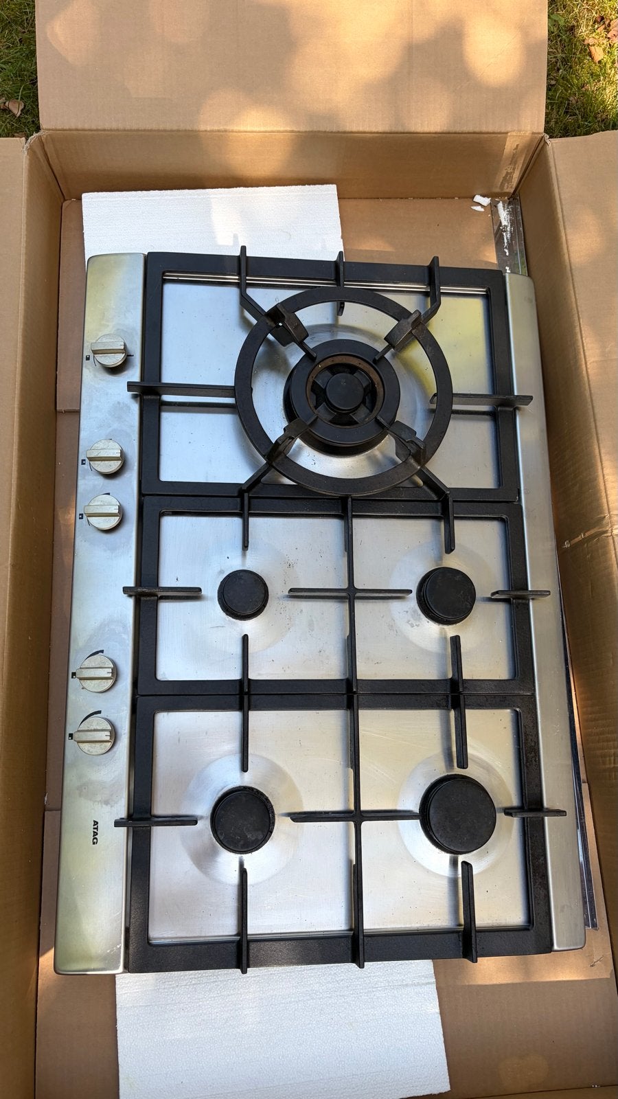 Gebruikte ATAG Gaskookplaat HG7611AA1B/A3, Ophalen, Gebruikt, Inbouw, Gas