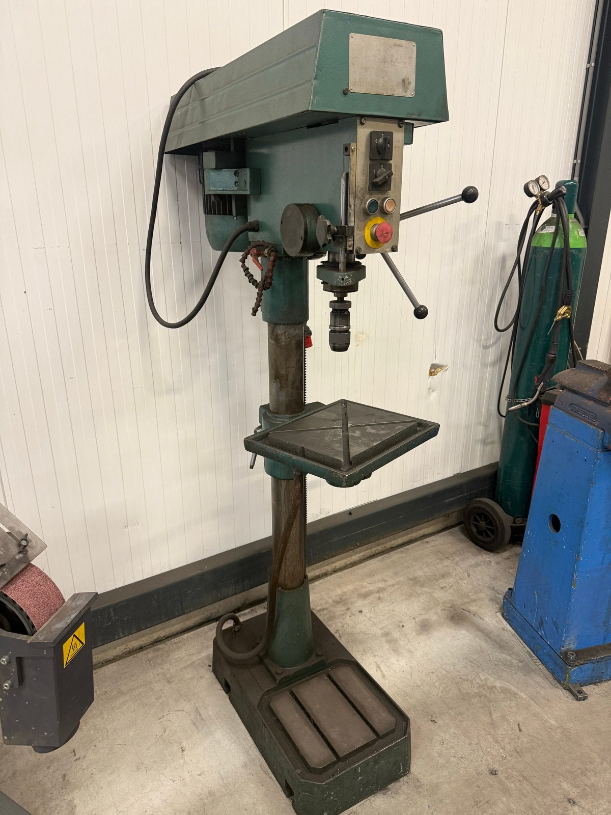 Robuuste Kolomboormachine - Gebruikt, Doe-het-zelf en Verbouw, Ophalen of Verzenden, Gebruikt, 600 watt of meer, Kolomboormachine