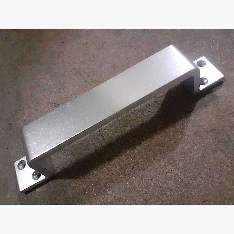 22x aluminium deurgreep 200x28mm kozijngreep kozijnbeugel b8, Ophalen of Verzenden, Nieuw