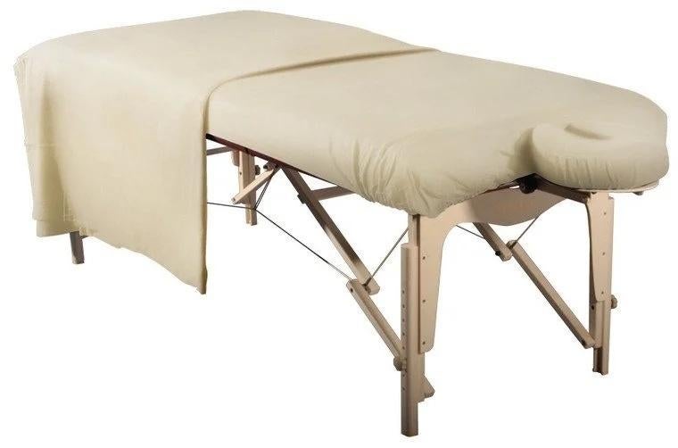 UITVERKOOP FLANELLEN LAKENSET MASSAGETAFEL 3-DELIG, Ophalen of Verzenden, Nieuw, Overige typen