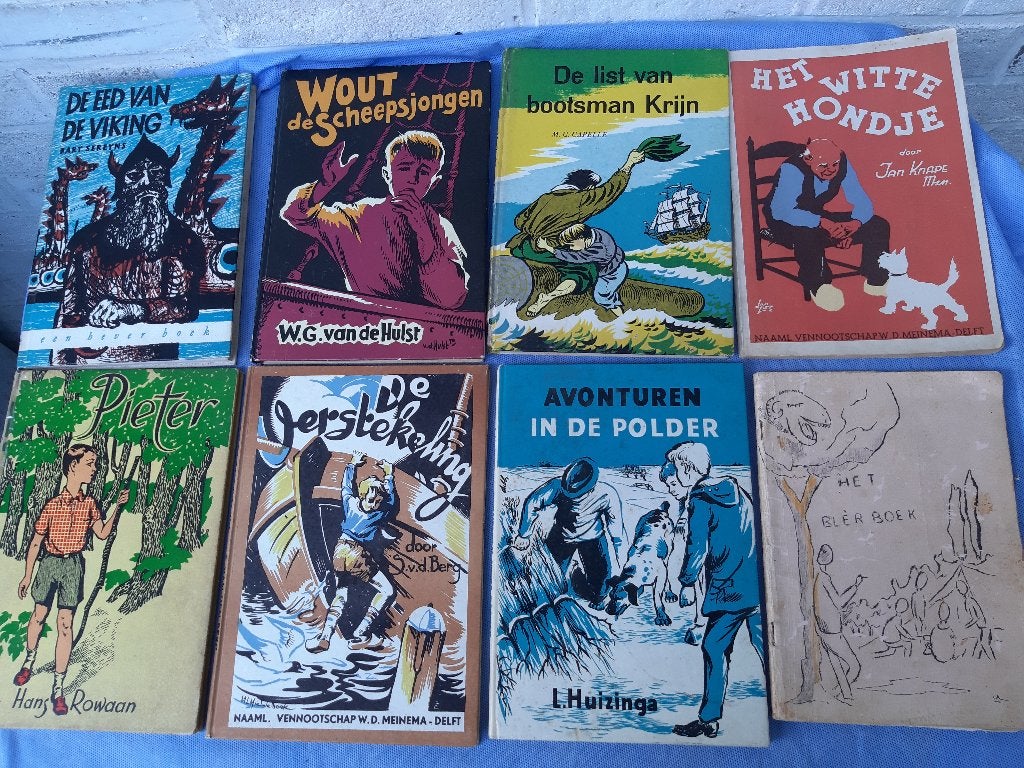 Pieter Hans Rowaan nostalgisch kinderboek, van vroeger 1960, Ophalen, Zo goed als nieuw, Hans Rowaan, Sprookjes