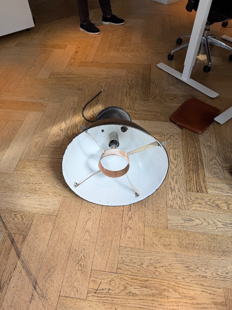Vintage industrielamp