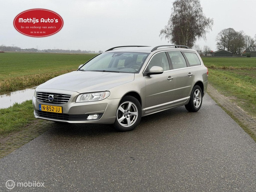 Volvo V70 2.0 D2 Dynamic Edition nette auto! Inkl. BTW!, Auto's, Volvo, Bedrijf, Te koop, V70, ABS, Airbags, Airconditioning, Alarm