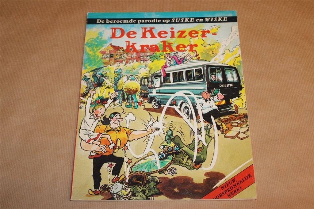 Suske en Wiske - De Keizerkraker - Parodie uitgave, Boeken, Eén stripboek, Ophalen of Verzenden, Zo goed als nieuw