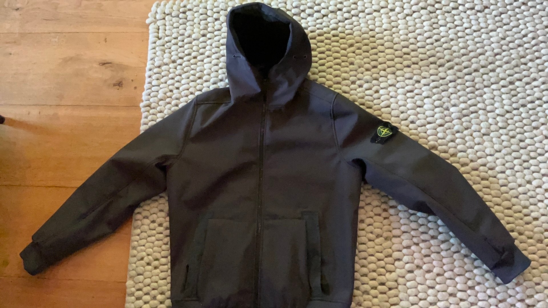 Stone island soft shell r, Kleding | Heren, Ophalen of Verzenden, Zo goed als nieuw, Maat 48/50 (M), Paars