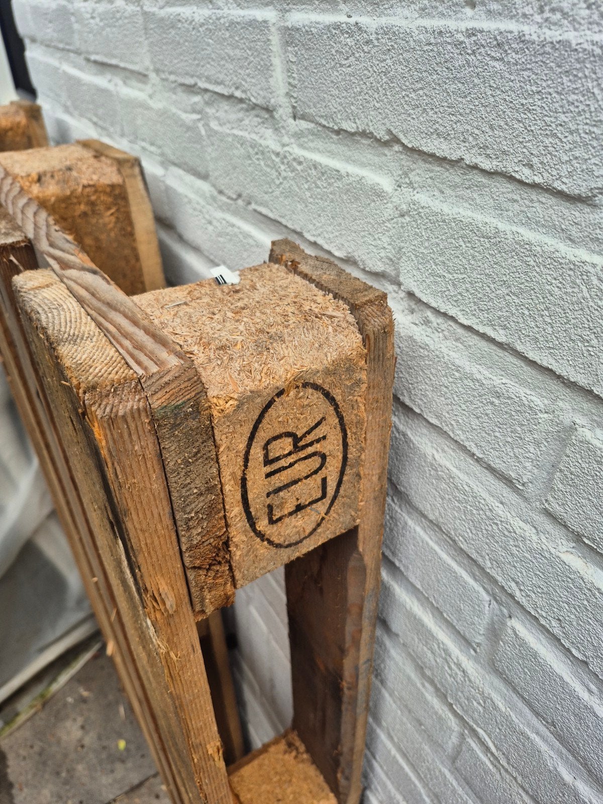 Gratis afhalen: 1x gebruikte Euro pallet, Ophalen