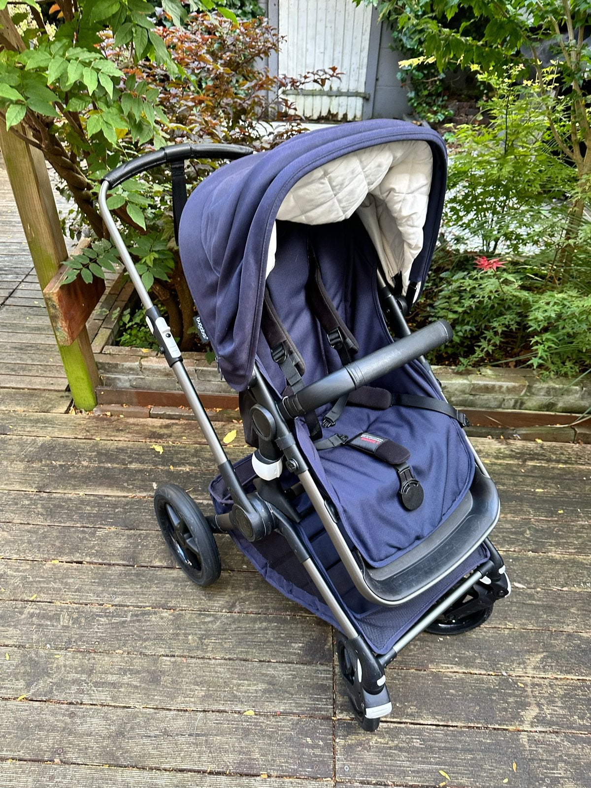 Bugaboo Fox 3 Complete Buggy & Babybed - Donkerblauw