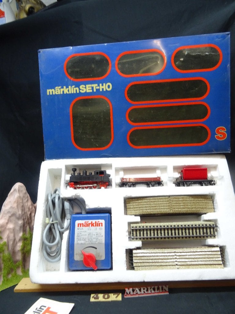 407=Marklin set 0980 voor de beginner of uitbreiding.79, Wisselstroom, Treinset, Ophalen of Verzenden, Zo goed als nieuw