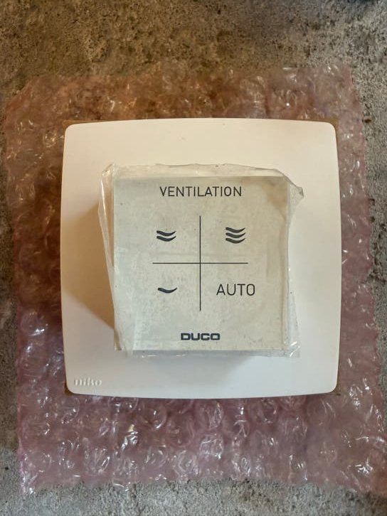 Duco 00004602 Bedieningsschakelaar RF/wired nieuw, Ophalen of Verzenden, Nieuw, Ventilator
