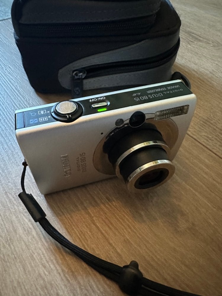 Canon digital IXUS 80 IS digitale camera, 8 megapixels, Gebruikt, Verzenden, Canon
