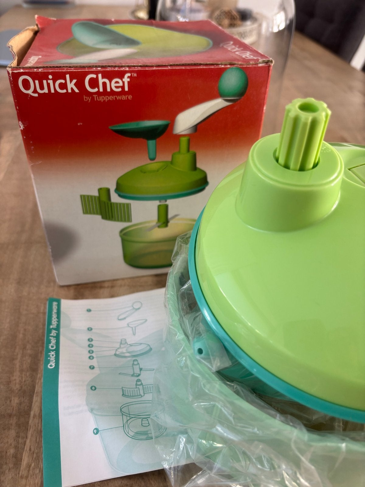 Tupperware Quick Chef - Handmatige Keukenmachine, Huis en Inrichting, Keuken | Keukenbenodigdheden, Kunststof, Nieuw, Ophalen of Verzenden