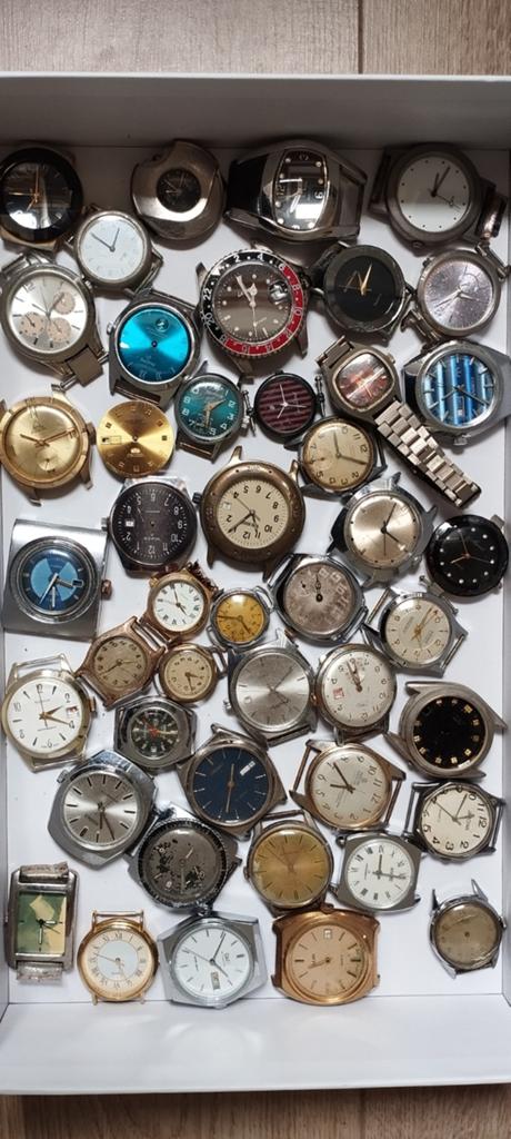 Vintage horloges lot, Ophalen of Verzenden, Overige materialen, Overige merken