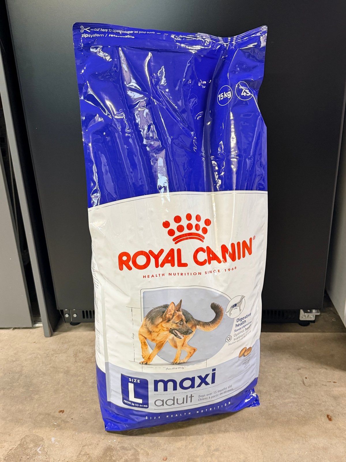 Royal Canin, Maxi Adult, nieuw, ongeopend!, Dieren en Toebehoren, Ophalen of Verzenden, Hond