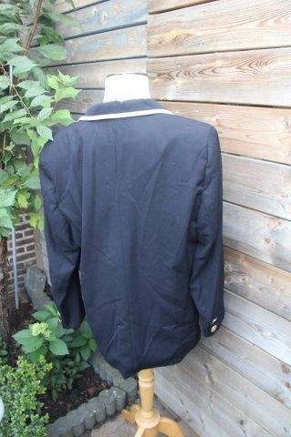 Jasje zwart/ creme Escada mt L Vaste prijs AANBIEDING, Kleding | Dames, Zwart, Maat 42/44 (L), Escada, Ophalen of Verzenden