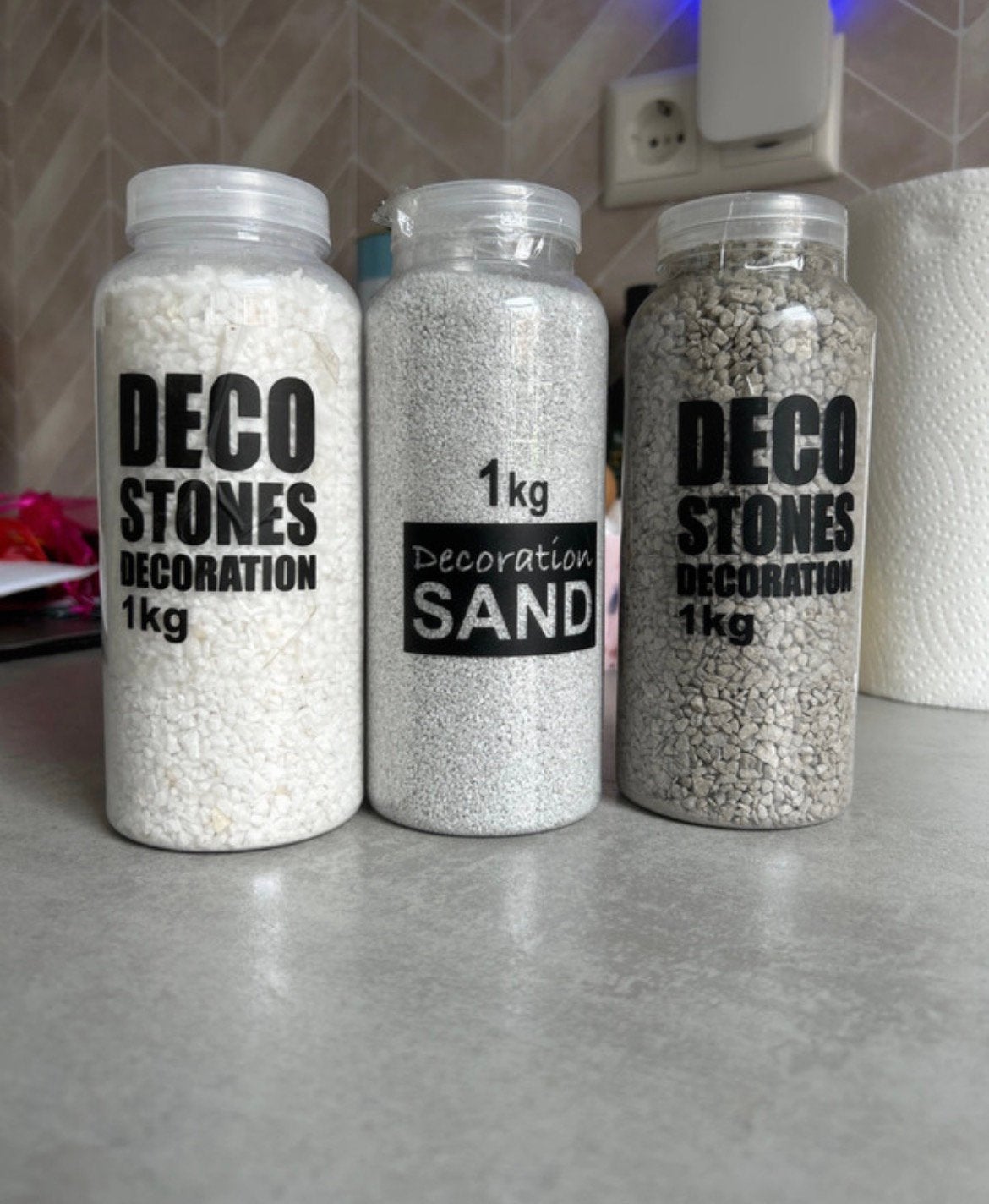 3 kilo decoratie zand stenen, Ophalen of Verzenden, Nieuw