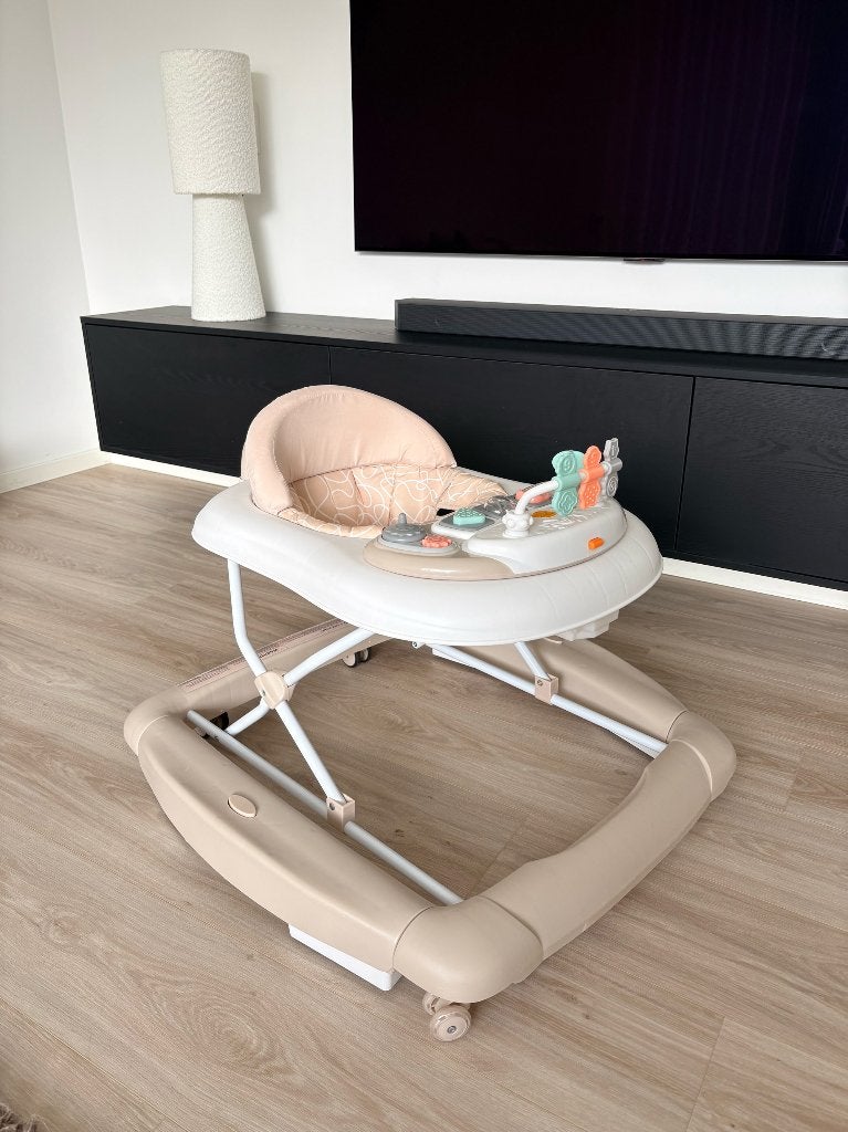 Topmark 2 in 1 baby loopstoel/walker Jean Zand, Ophalen, Zo goed als nieuw, Overige typen, Met licht