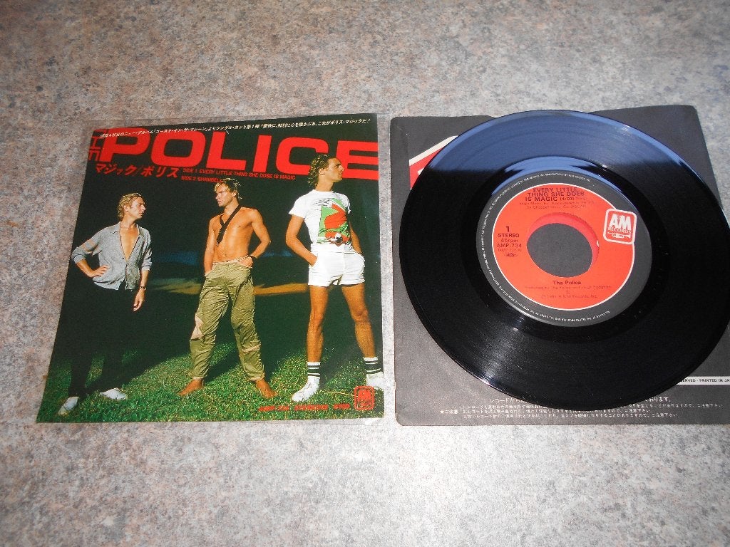 The Police – Every Little Thing - Misdruk - Japan - 1981, Cd's en Dvd's, Verzenden, 7 inch, Zo goed als nieuw, Poprock