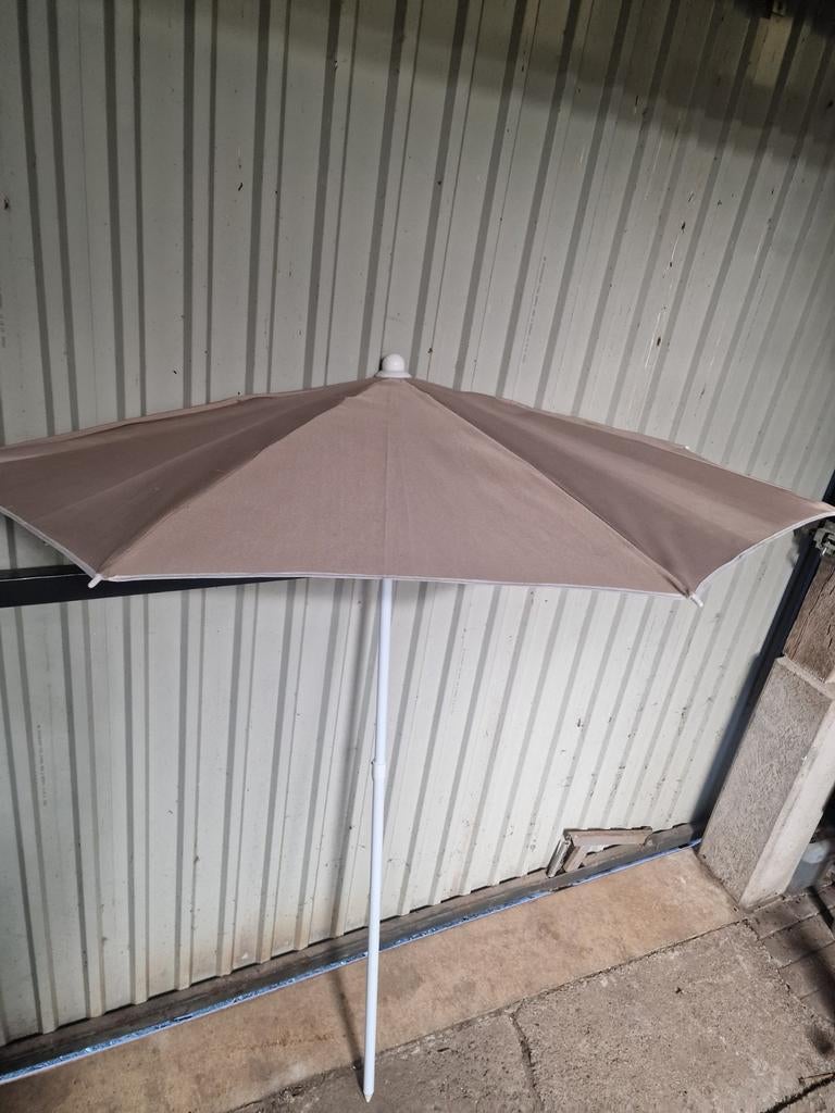 Zgan halve parasol muurparasol, Tuin en Terras, Parasols, Ophalen