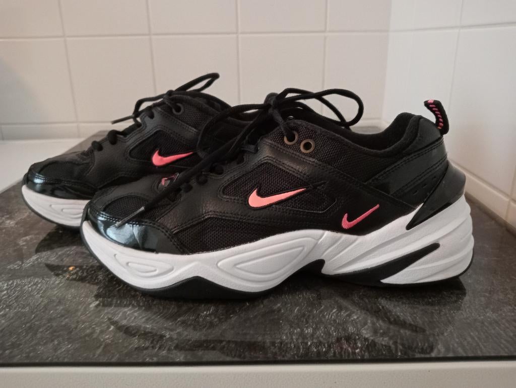!! 🩷 Nike M2K Tekno Wmns Black/Pink 38,5 🖤 !!, Kleding | Dames, Maat 38/40 (M), Zwart, Overige typen, Nike