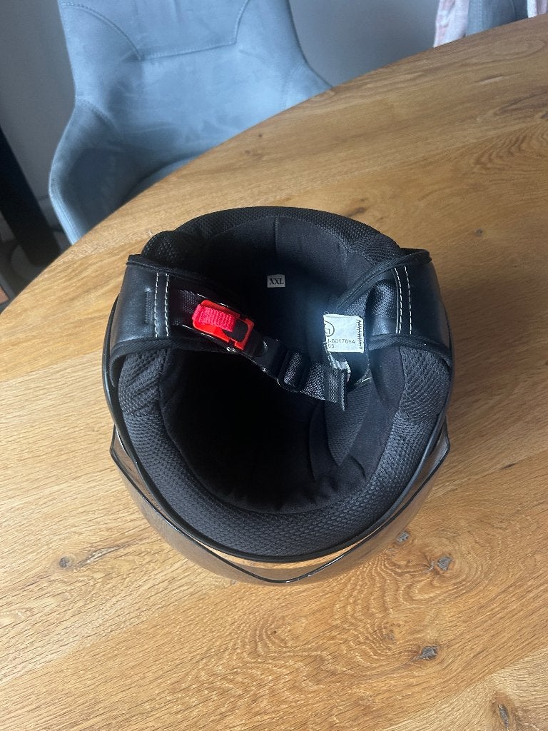 Beon scooterhelm - zwart Maat XXL, Fietsen en Brommers, Brommerhelmen, Ophalen, Gebruikt, Extra large of groter, Beon Design