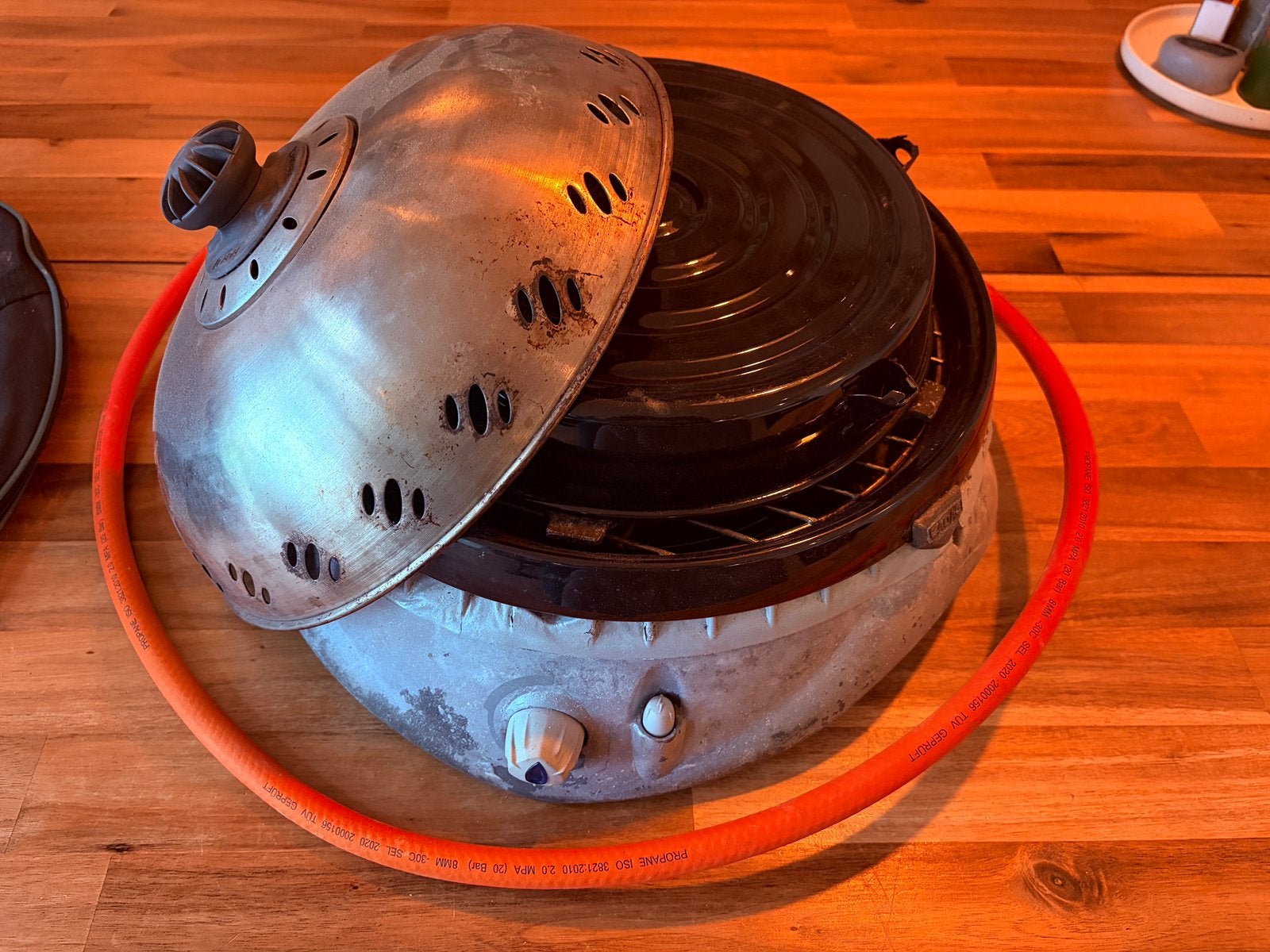CADAC skottelbraai / gasbarbeque 5550F - Nieuwe regelaar, Ophalen, Gebruikt