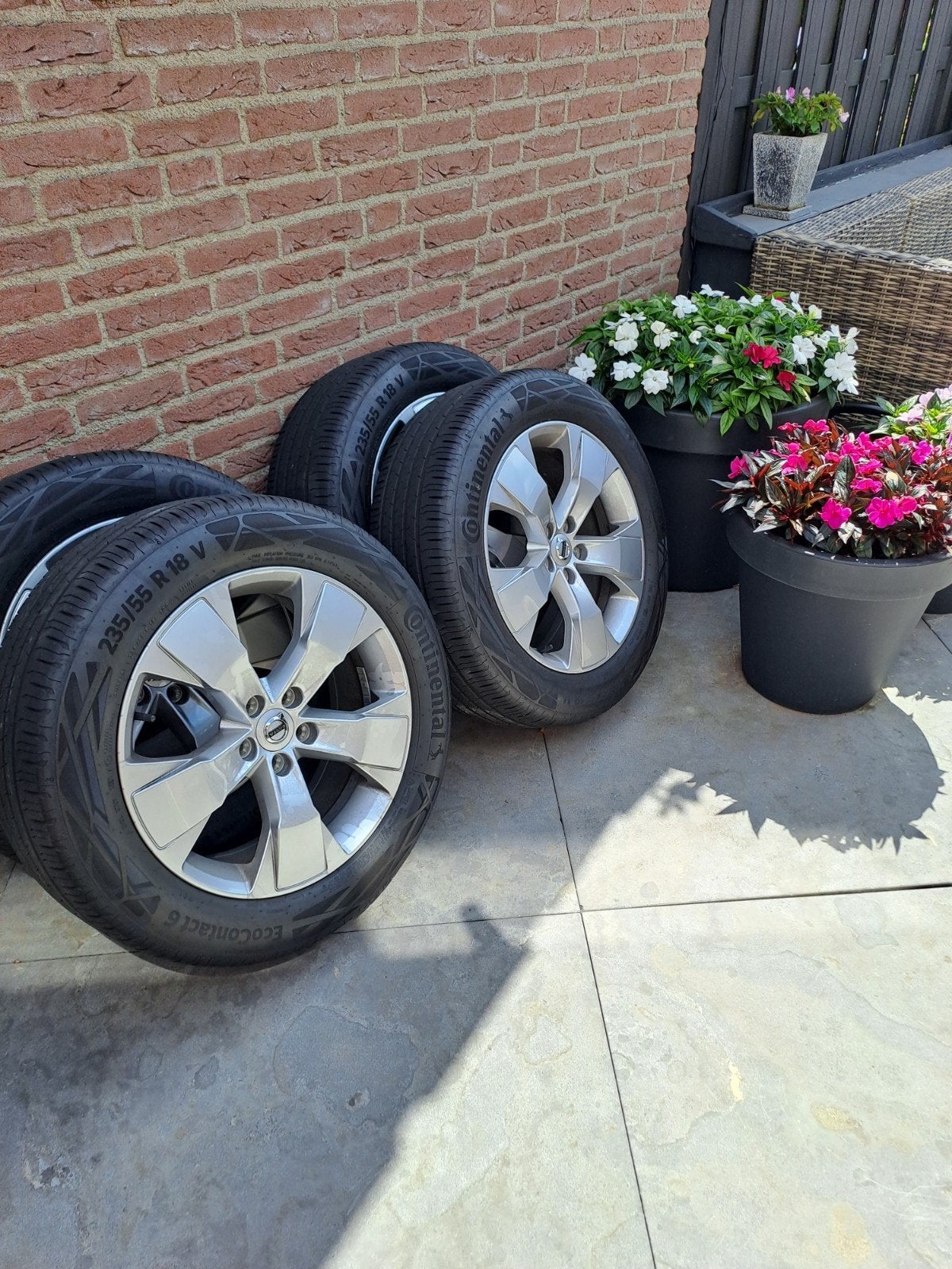 VOLVO XC40 WIELEN, 18 inch, Ophalen of Verzenden, 235 mm, Zomerbanden