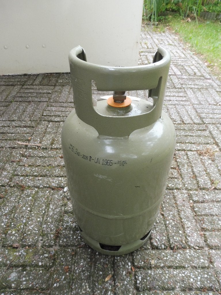 Gasfles (2026) met 6 kg propaan, Caravans en Kamperen, Ophalen, Gebruikt