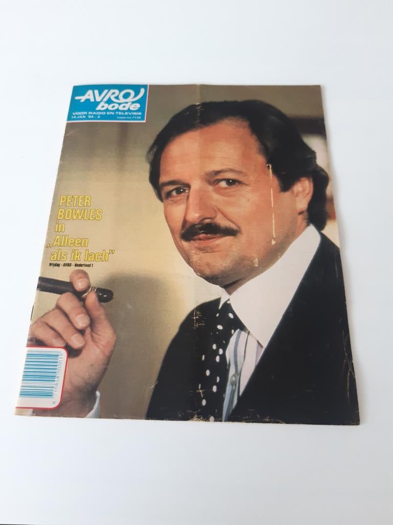 02.Avro Bode 1984. Peter Bowles. Conny Stuart. Jeanet van Sy, Verzamelen, Tijdschriften, Kranten en Knipsels, Ophalen of Verzenden