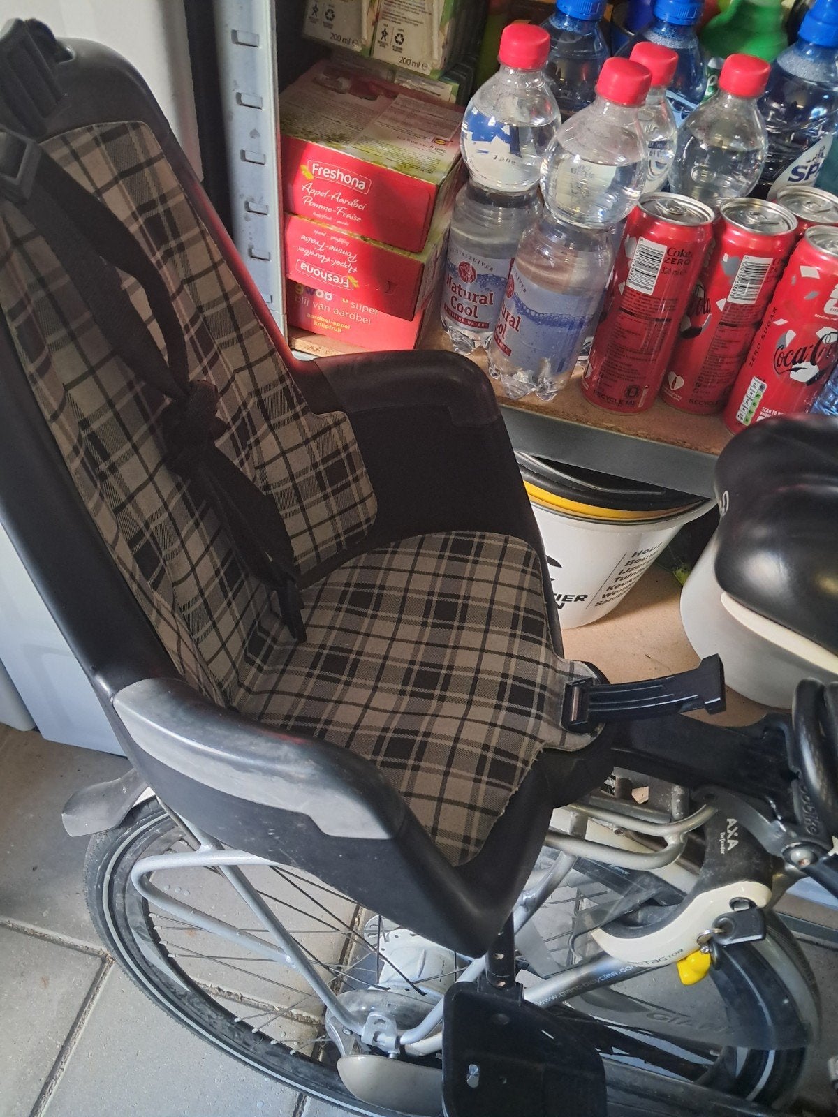 bobike achterzitje met extra kussen, Ophalen of Verzenden