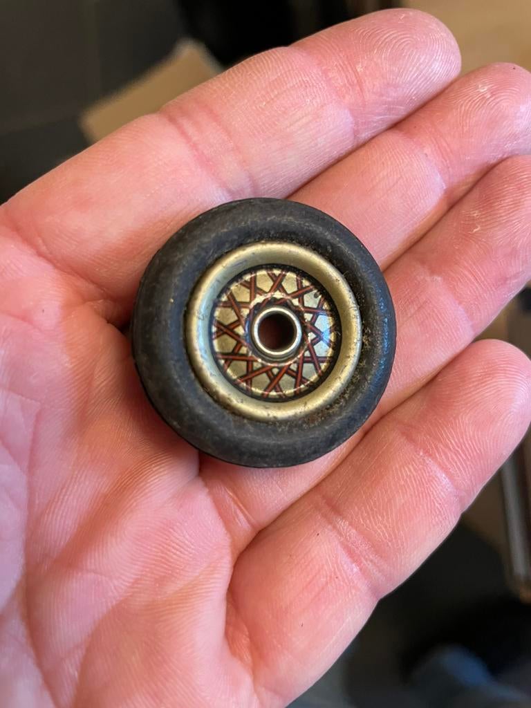 Wiel voor schuco racewagen, Ophalen of Verzenden