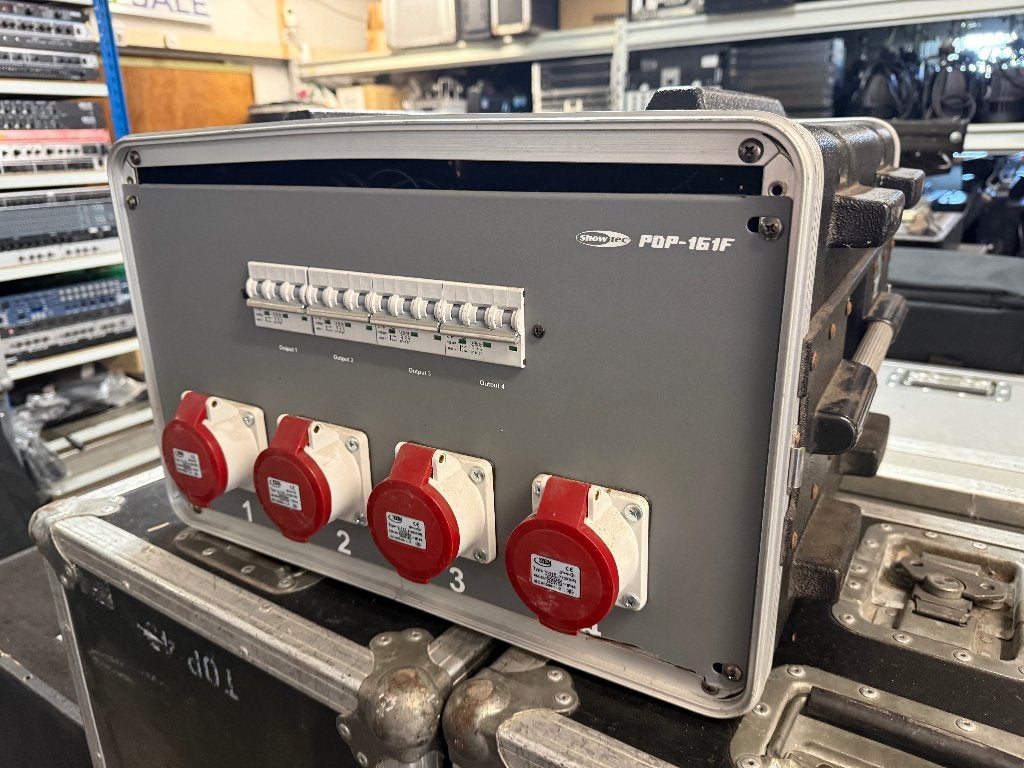 Showtec PDP-161F krachtstroom verdeler (los of in case), Ophalen of Verzenden, Gebruikt, Overige typen