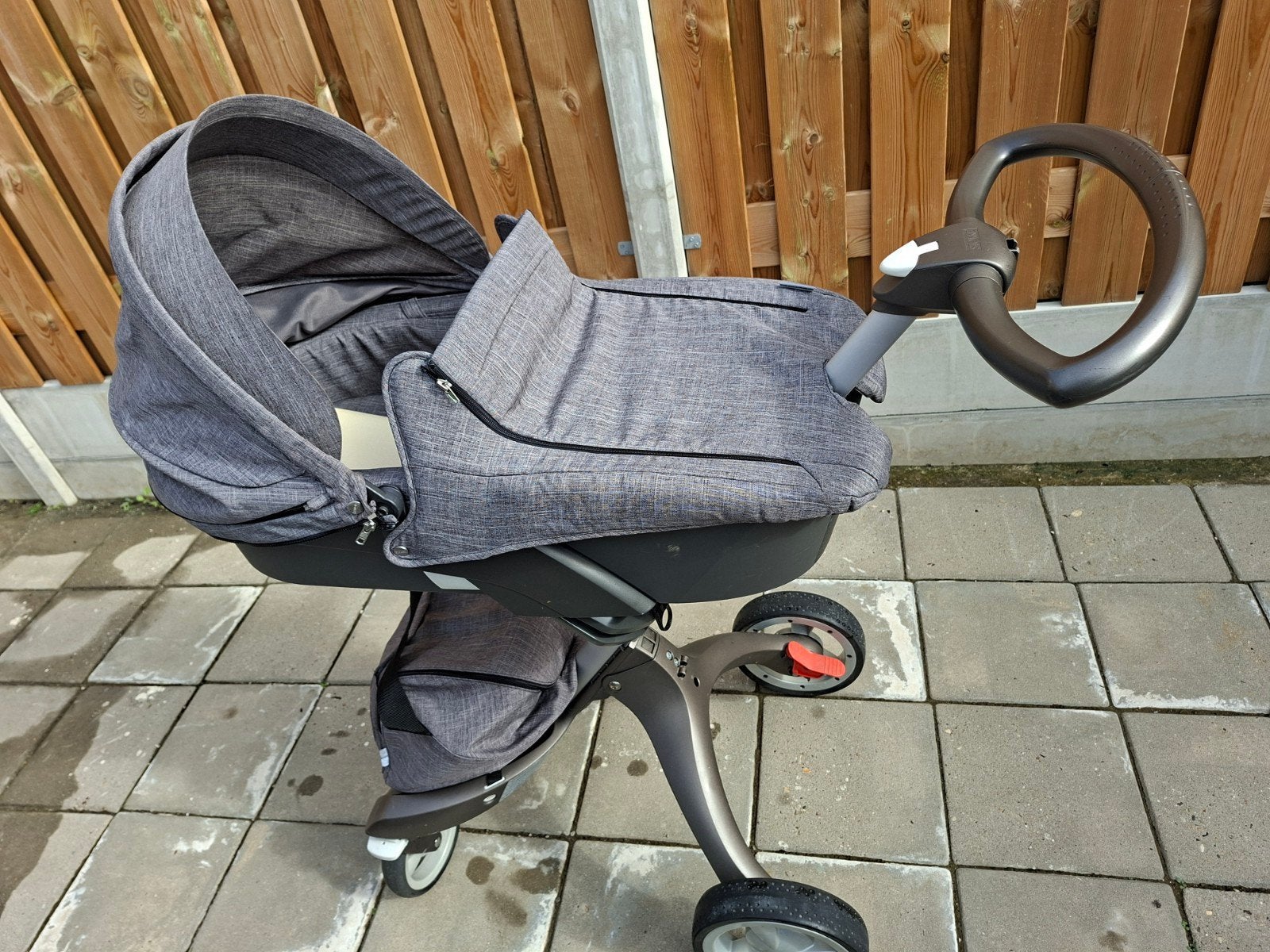 stokke 3 in 1 kinderwagen, Gebruikt, Combiwagen, Met autostoeltje, Ophalen