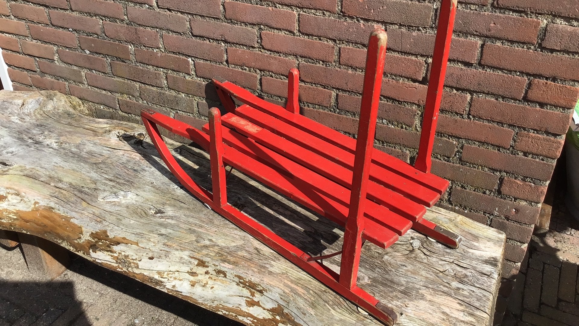 Slee voor de sier, Ophalen