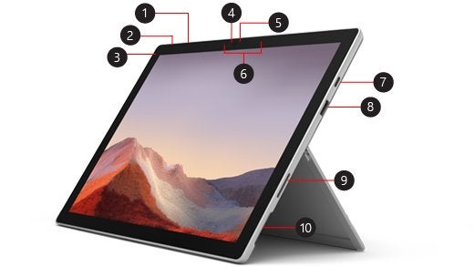 Microsoft Surface Pro 7 | i5-10e | 8GB | 256GB SSD, Ophalen, 256 GB, Qwerty, 8 GB