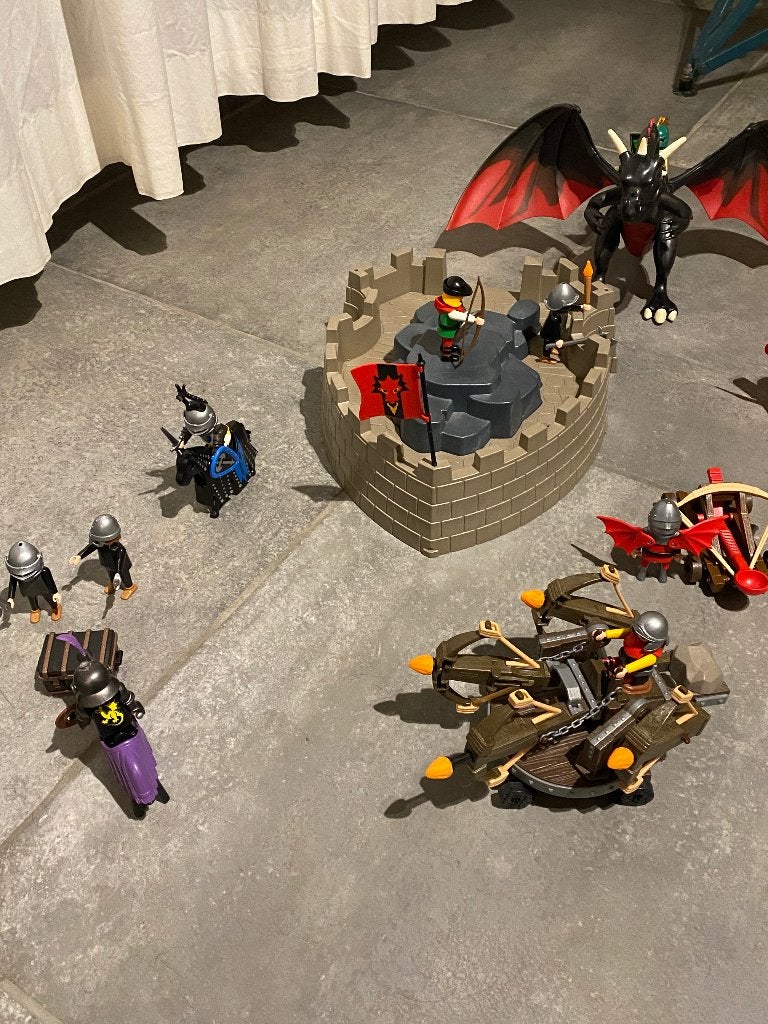 Playmobil diverse Ridder sets partij, Ophalen of Verzenden, Gebruikt
