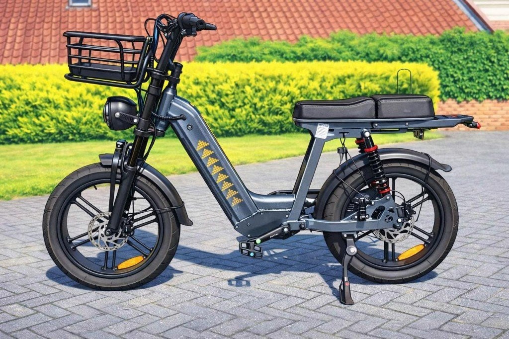 Lage instap fatbike MAMA Funbike eventueel met grote tas!, Nieuw, 47 tot 51 cm, 50 km per accu of meer, Ophalen