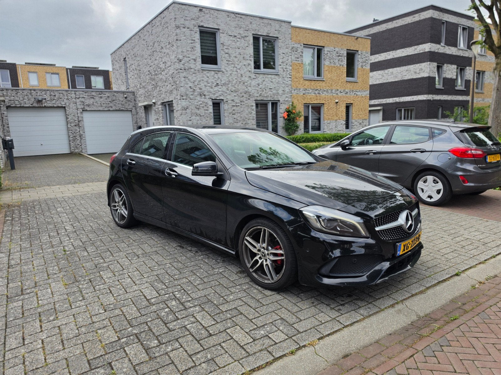 Mercedes A180 CDI 2018 EURO 6 NAVI AIRCO LEDER AMG PAKKET .., Auto's, Mercedes-Benz, Voorwielaandrijving, 4 cilinders, Leder en Stof