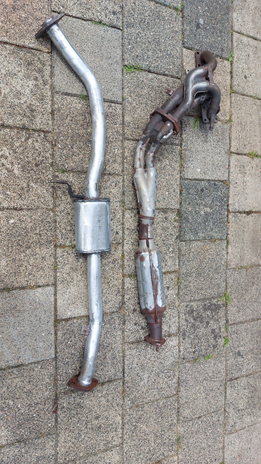 Complete uitlaat + spruitstuk Mazda MX-5 NB/NBFL 1.8, Auto-onderdelen, Uitlaatsystemen, Mazda, Gebruikt, Ophalen