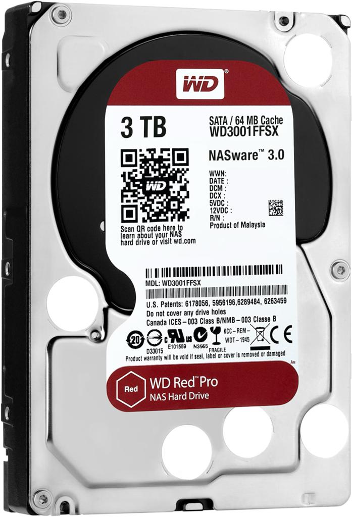 **GEZOCHT** WD Red Pro 3TB WD3001FFSX, Computers en Software, Harde schijven, Ophalen of Verzenden, Zo goed als nieuw, Desktop