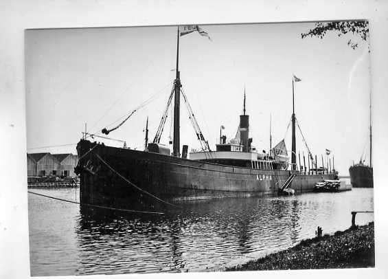 scheepvaart-13/18-prof-fotoafdruk-alpha-te zaandam, Verzamelen, Scheepvaart, Ophalen of Verzenden, Zo goed als nieuw, Boek of Tijdschrift