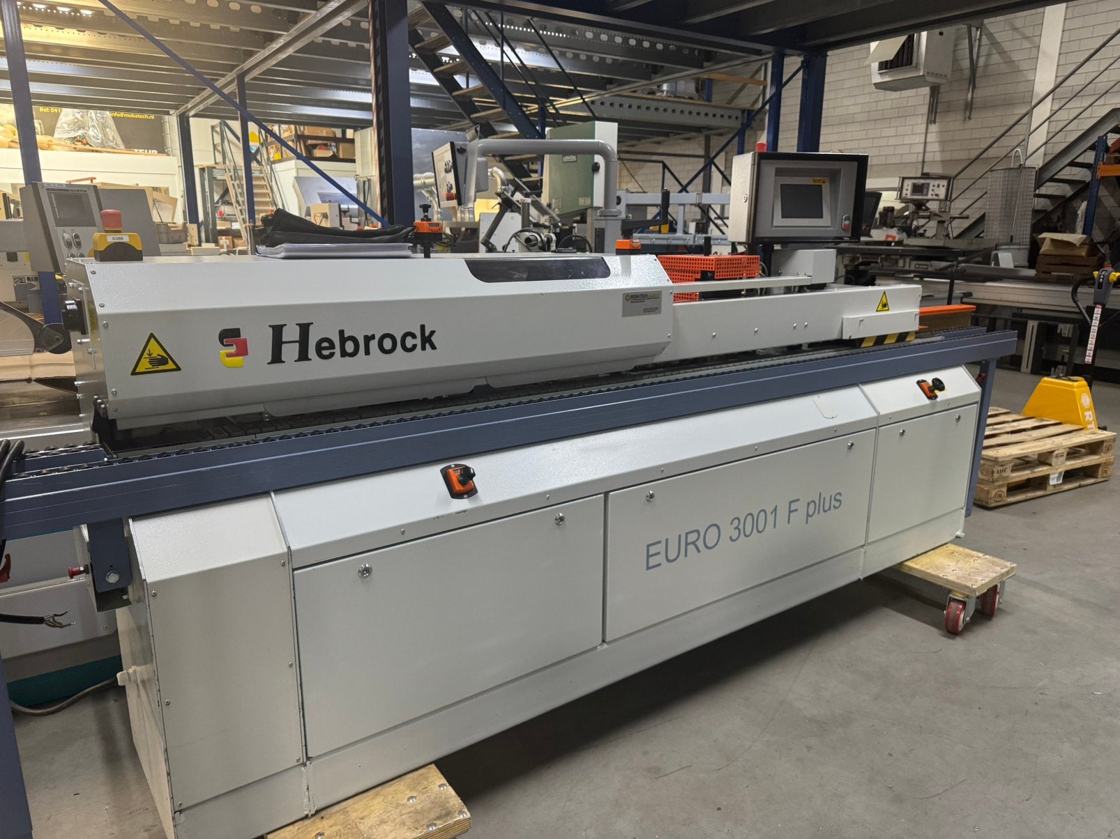 Hebrock 3001 f plus  zeer nette staat veel optie, Ophalen of Verzenden