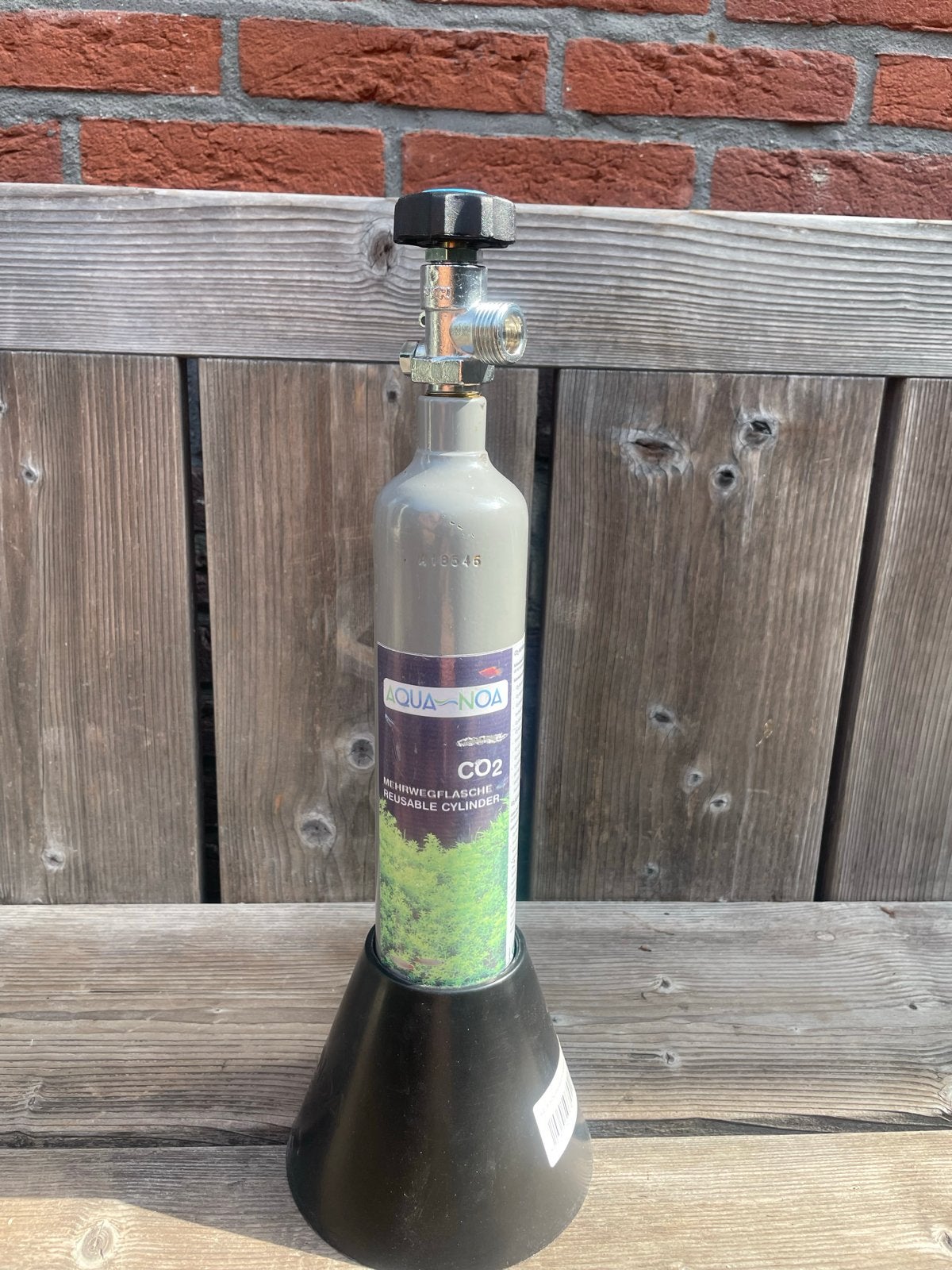 Co2 fles voor aquarium, Ophalen of Verzenden, Zo goed als nieuw