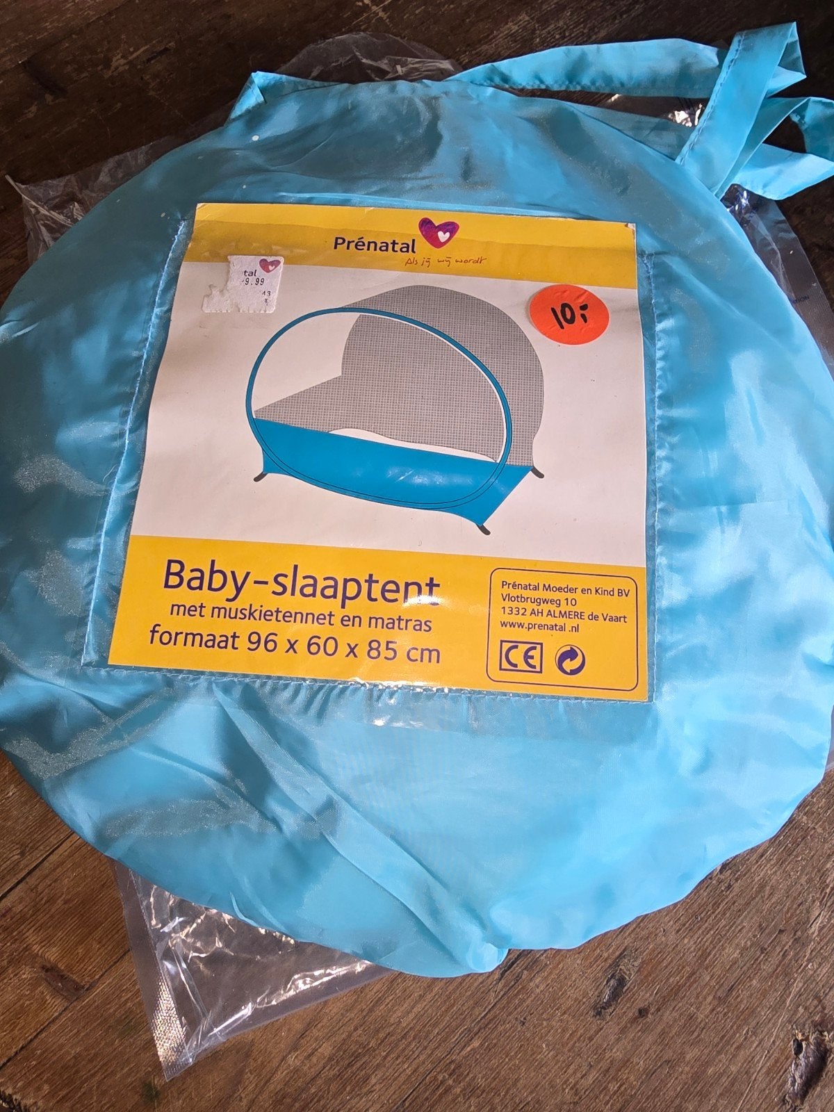 baby slaaptent, Ophalen, Tot en met 2