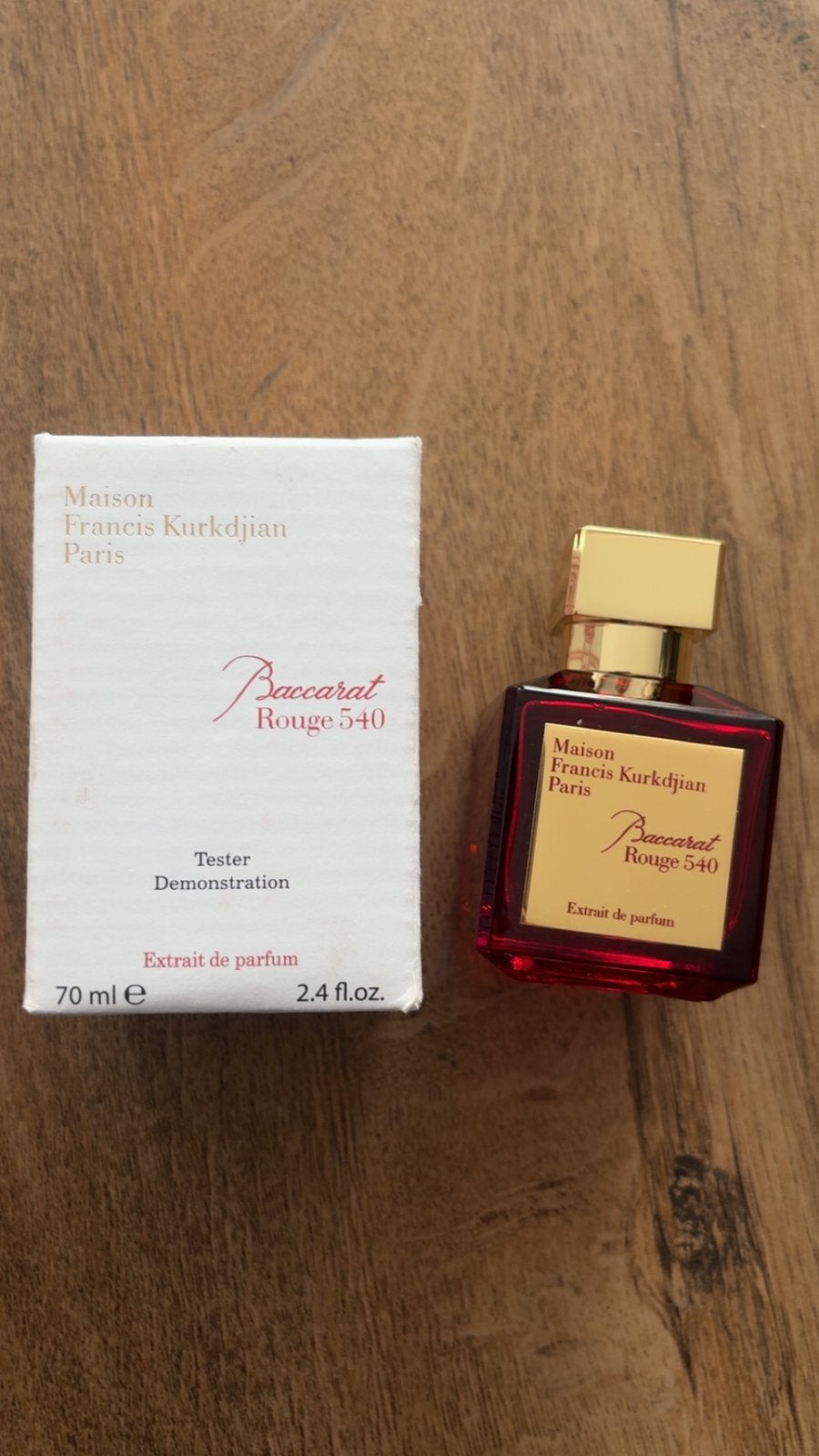baccarat rouge 540 parfum, Ophalen of Verzenden, Zo goed als nieuw