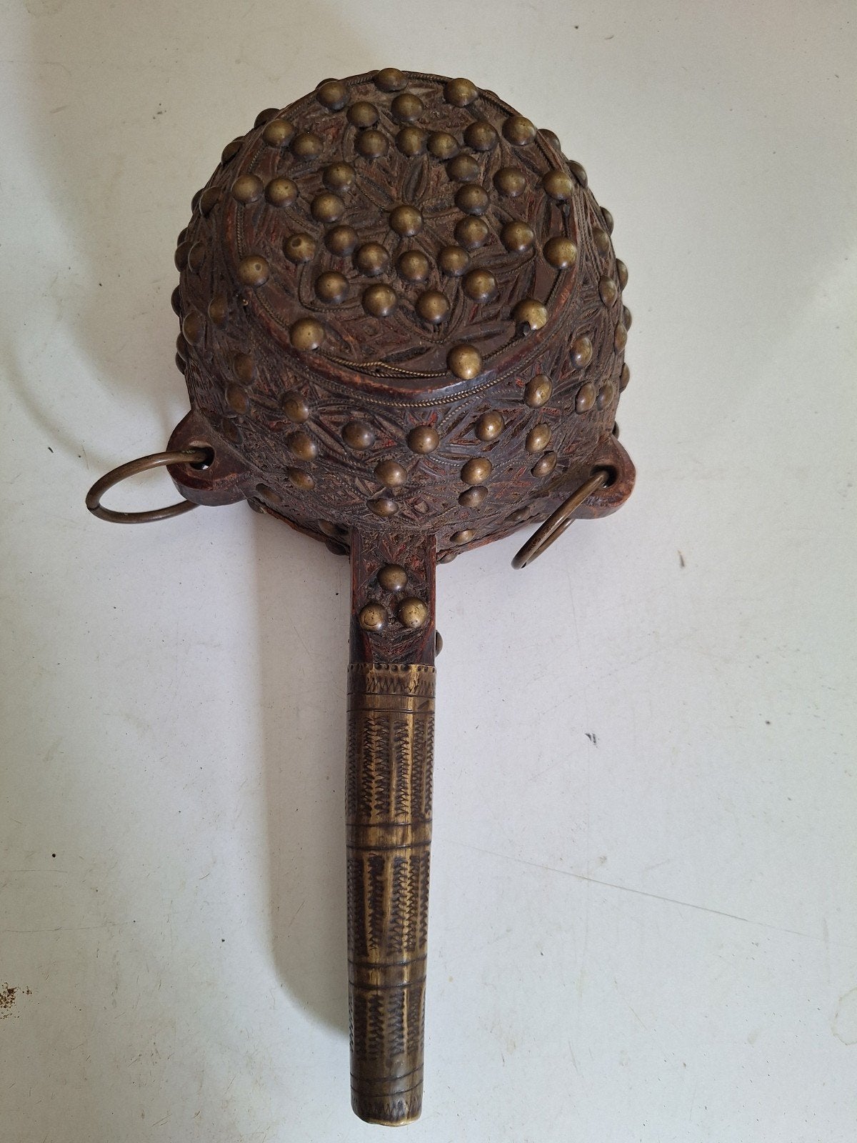 Marokkaans antiek kruitvat / kruitfles, islamitische kunst, Antiek en Kunst, Kunst | Niet-Westerse kunst, Afrika, Ophalen, Overige typen