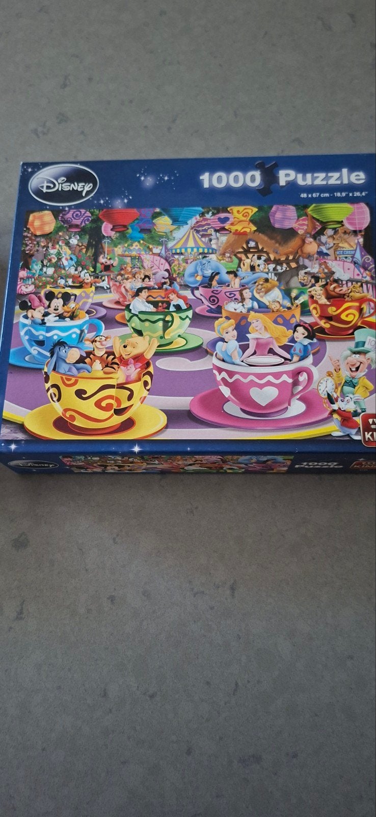 Disney 1000 stukjes, Ophalen, 500 t/m 1500 stukjes, Gebruikt, Legpuzzel