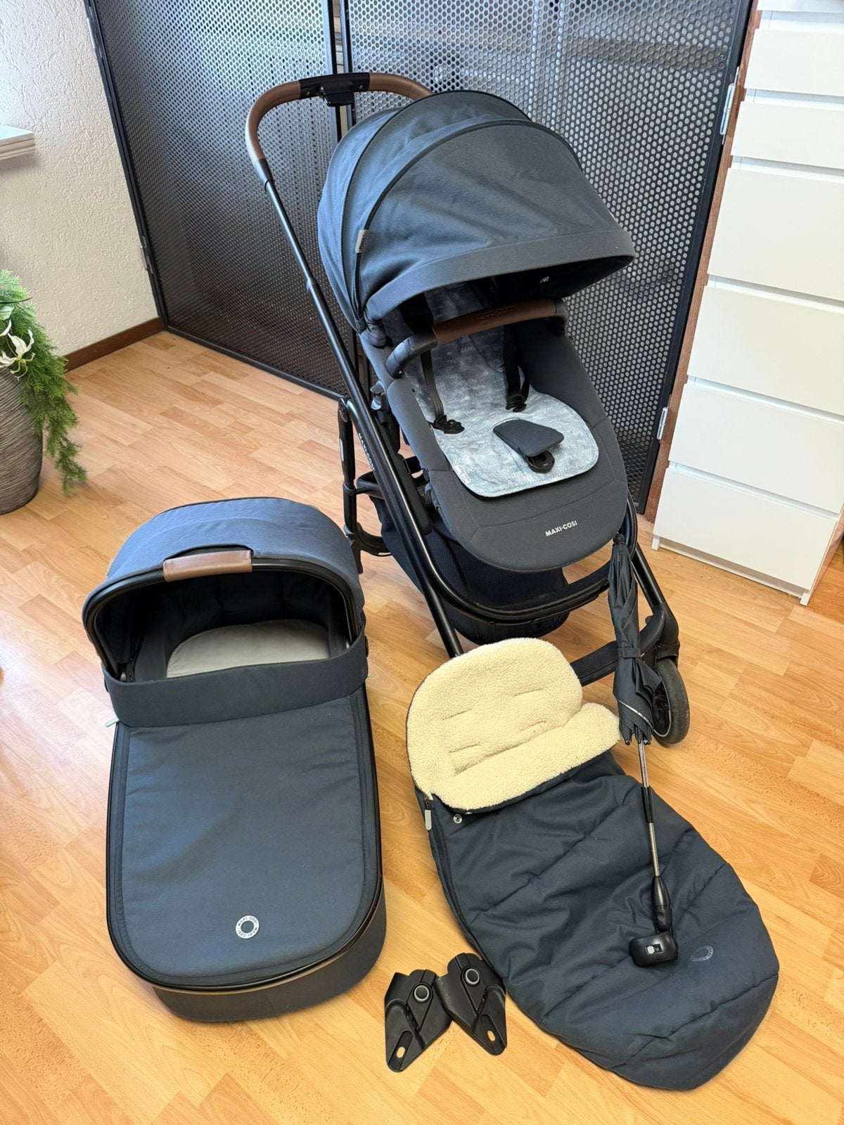 Maxi-Cosi Plaza Plus, Ophalen, Gebruikt, Combiwagen, Verstelbare duwstang